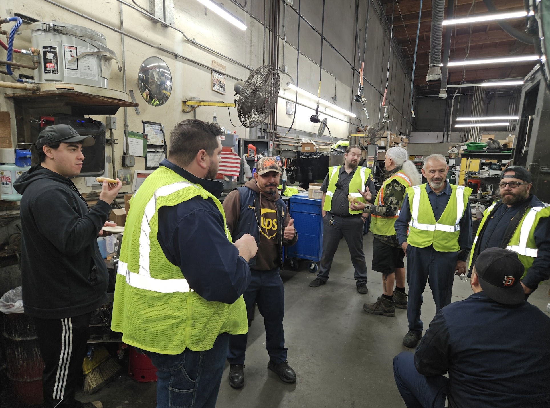 Teamsters Local 481 solidarity event